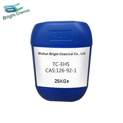 عامل ترطيب الصبغ الأصفر TC-EHS للتصنيف الصوديوم 2-إيثيلهيكسيل كبريت CAS 126-92-1 40٪ سائل