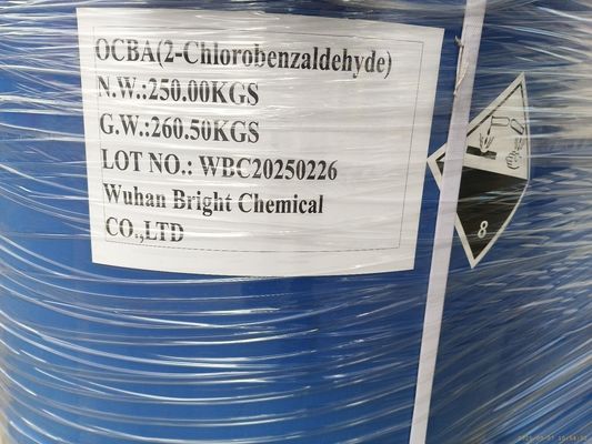 OCBA 2-Chlorobenzaldehyde 99.5% سائل Cas 89-88-5 عامل التسوية المعالج